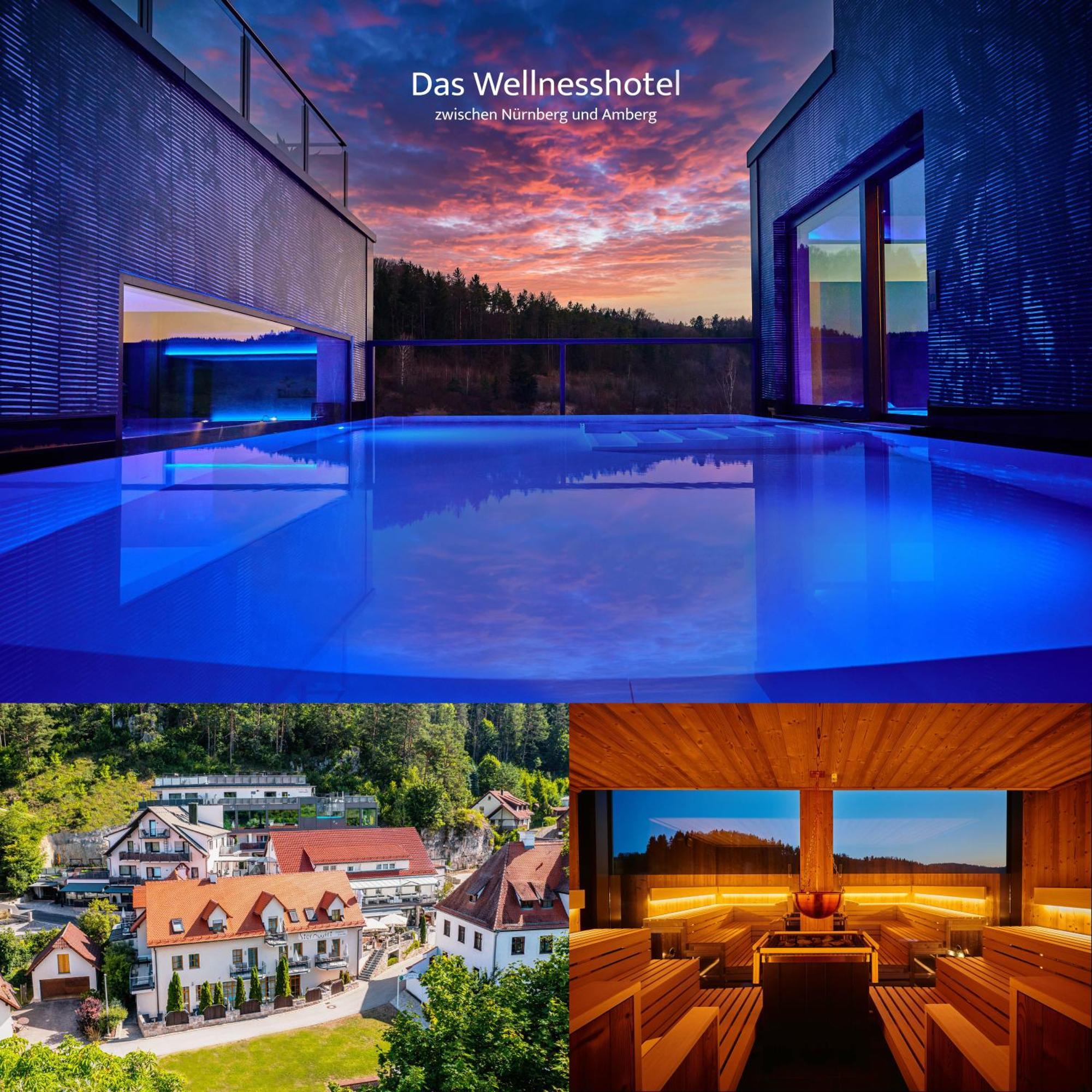 Landhotel Sternwirt - Das Wellnesshotel Zwischen Nuernberg Und Amberg Hogen Extérieur photo